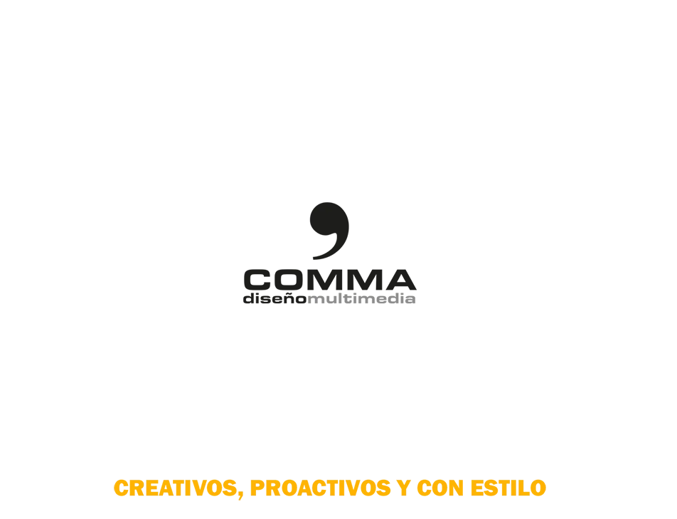 Logo comma diseño